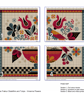 325 - Fraktur Cross Stitch Pattern: Tulips, Distelfink primitive sampler (PDF) - Image 4