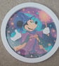 Diamond painted mickey mouse picture 