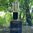 Recycled Admiralty switch control 1945 Edison Lamp 