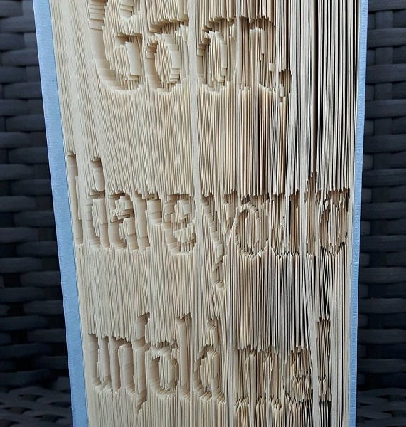 Go on, I dare you to unfold me CUT & FOLD Book Folding Pattern - EMAILED PDF