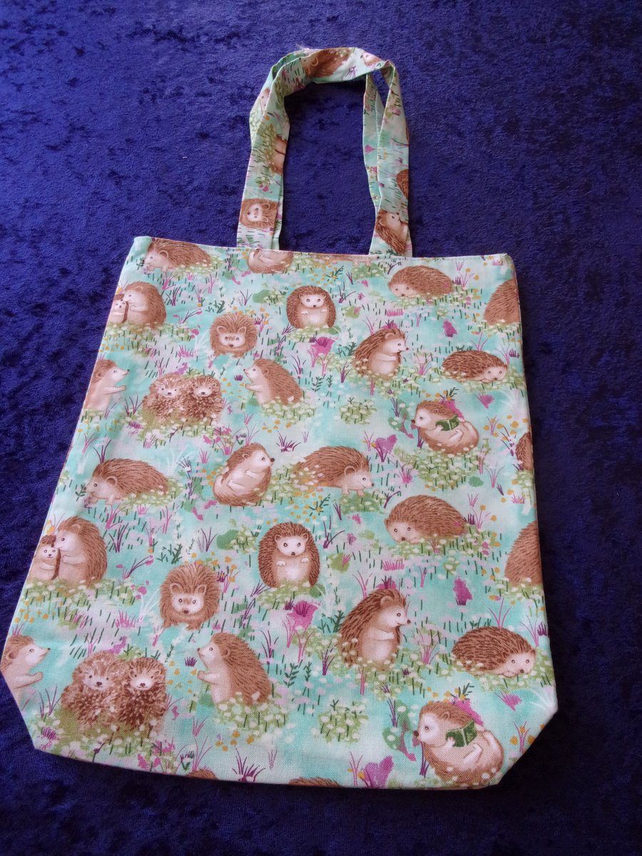 Hedgehog Fabric Bag
