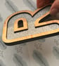 10cm Skandi Themed Maplewood and Glitter Felt Letters. - Image 3