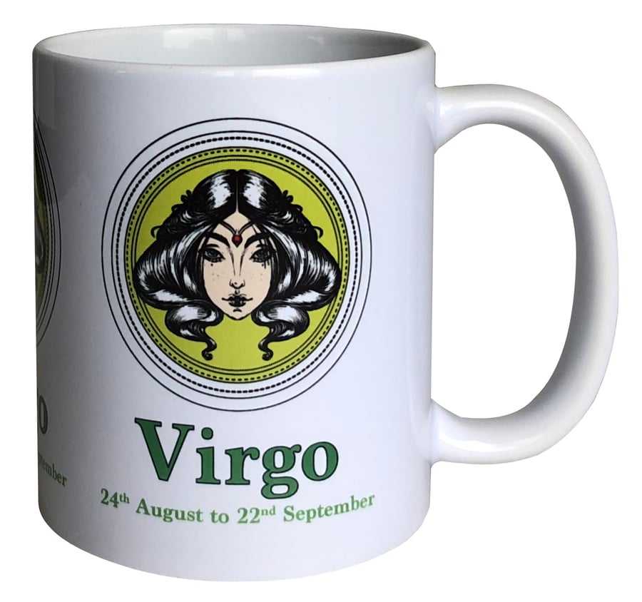Virgo - 11oz Ceramic Mug - The Virgin (24th August - 22nd September)