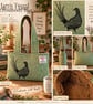 Harris Tweed Handbag with pheasant