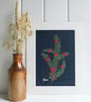 Botanical Papercut - Yew Tree - Original Art - Image 3