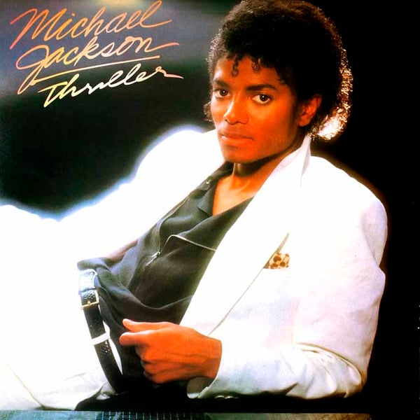 Michael Jackson Thriller Album Photograph Print