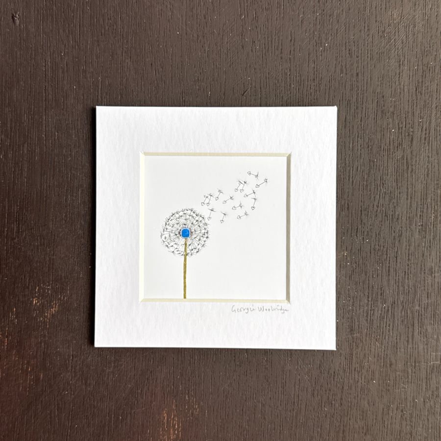 December Birthstone Wish 5" x 5"