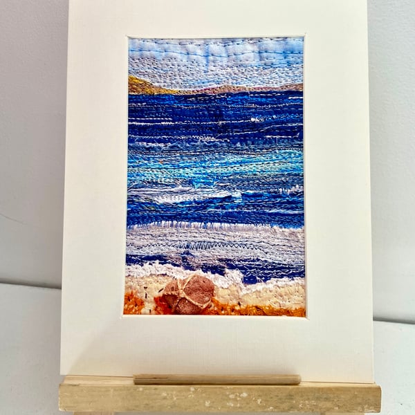 Across the sea, original art print ready for you to frame.