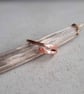 Hammered Copper Wrap Around Ring - Adjustable - Image 3