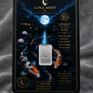 Luna Mint Spirit of the Koi – 1g .999 Fine Silver Collectible