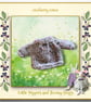 Little Nippers and Bunny Hugs Grey Flecked Jumper