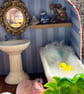 Rabbit Bathroom  doll's house in a suitcase  - Image 2