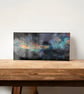 Abstract rivers one , fluid acrylic canvas  - Image 4