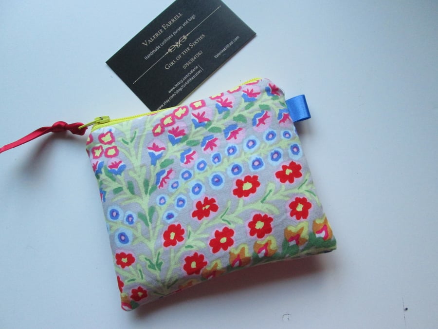 Pretty Floral Coin Purse
