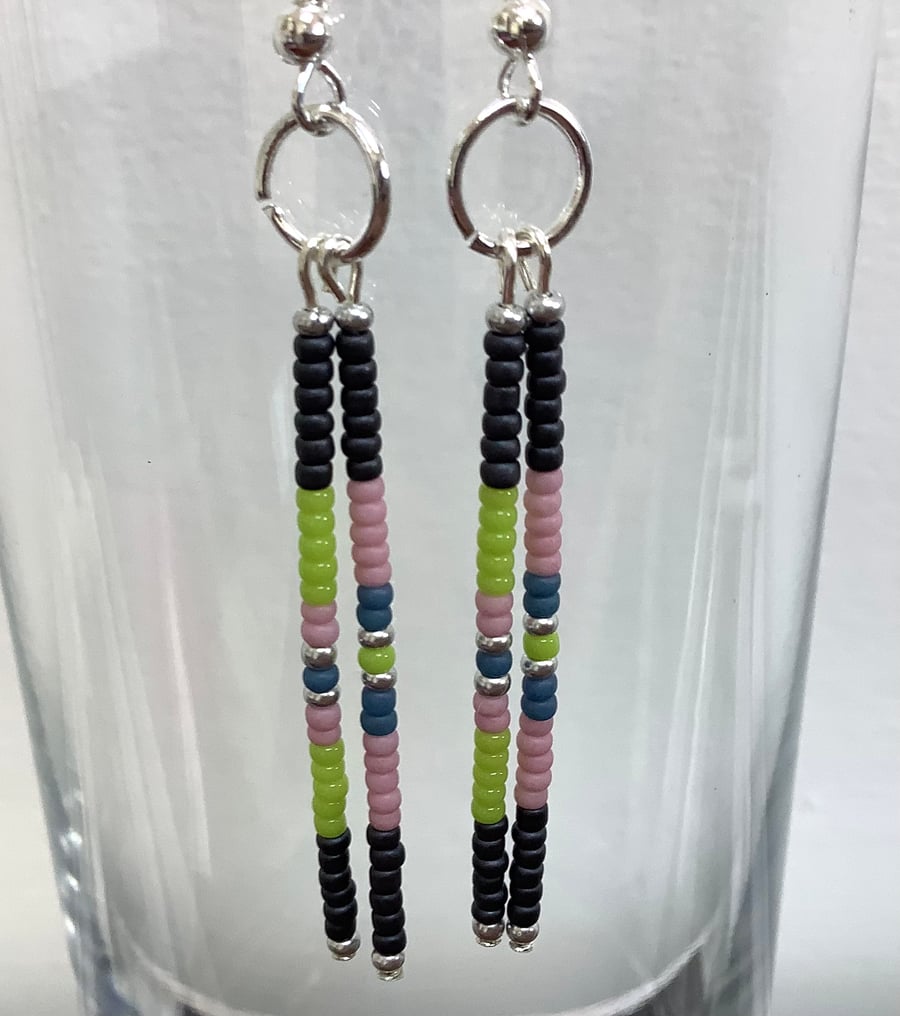 Seed Bead Earrings