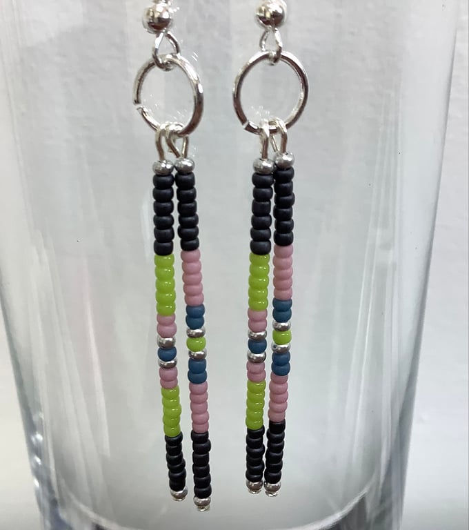Seed Bead Earrings