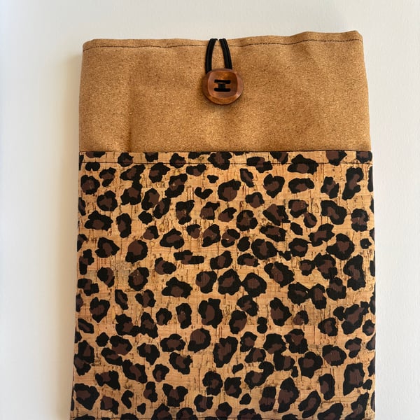 Cork Fabric iPad, Tablet, Book sleeve.