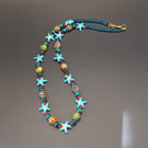 Howlite Starfish Necklace