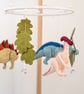 Heathered Felt Dinosaur Mobile - Image 5