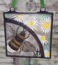Bumblebee Stained Glass Hanging