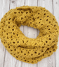 Mustard Infinity Scarf - Handmade Crochet - Practical Gift - Image 8