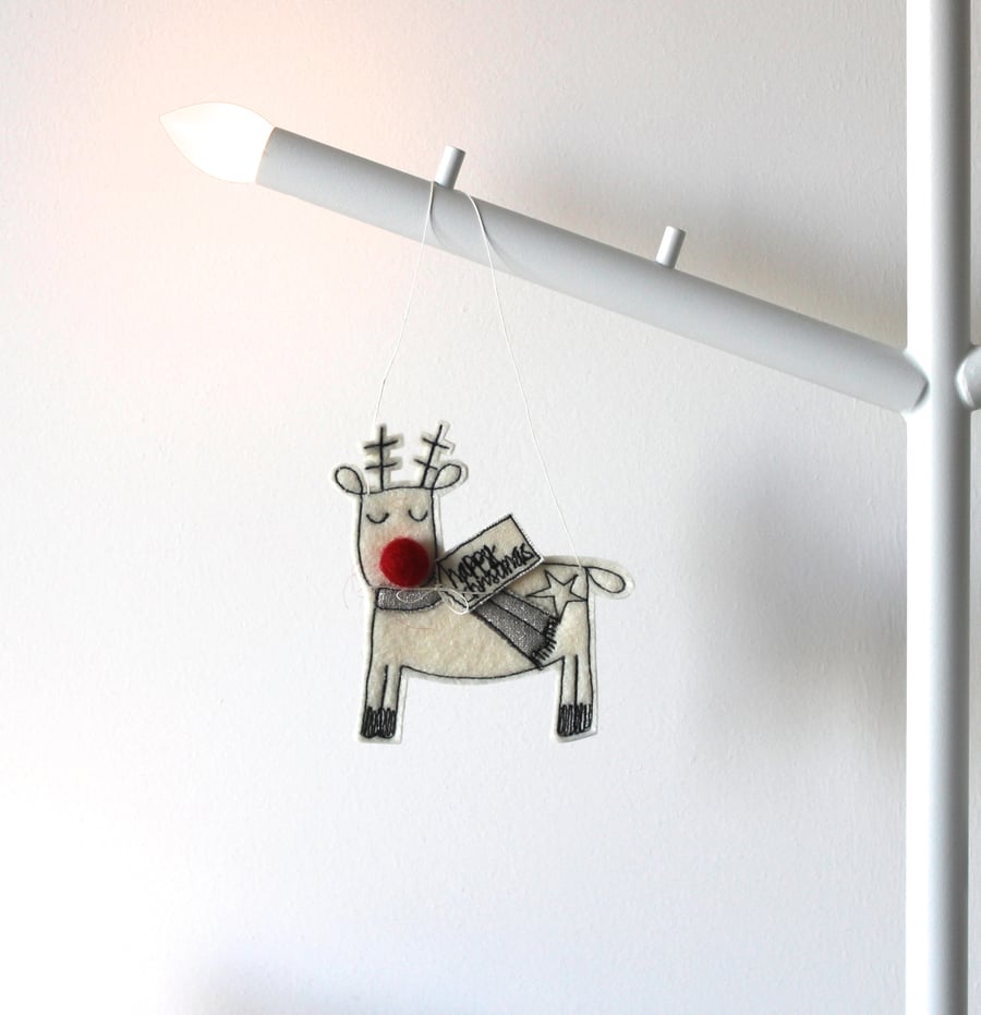 Dreaming Reindeer - Hanging Decoration