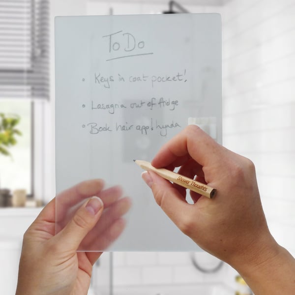 Shower Thoughts Waterproof Notepad Ideas Jotter - Fun Novelty Unusual Gift Idea