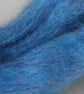 Carded Corriedale wool slivers selection - "blues" letterbox pack - Image 3