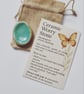 Handmade Worry Stone – Blue-Green   - Image 1
