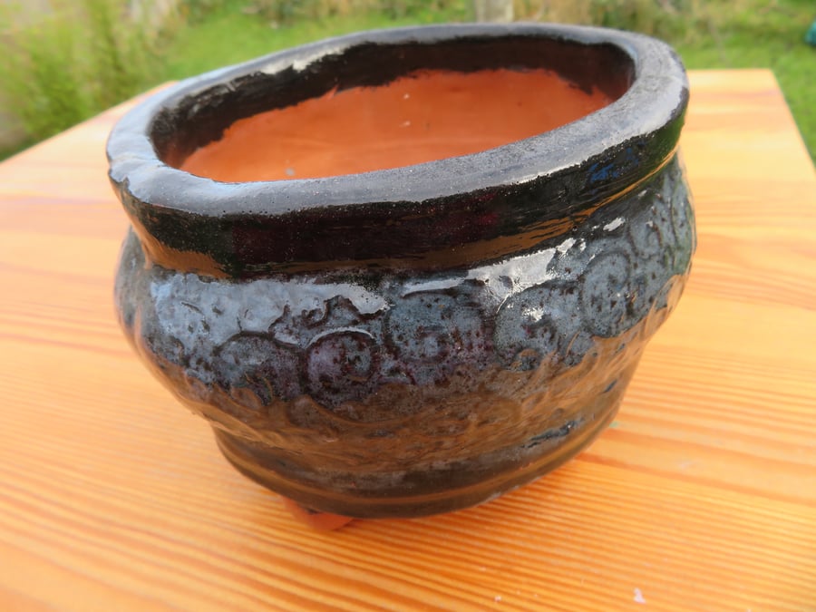 Bonsai Textured pot