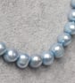 Light Blue Freshwater Pearl Necklace - Image 3