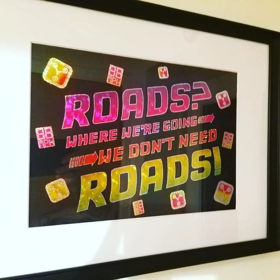 Back to the Future - Roads Quote