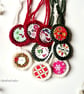 Christmas gift tags - Reusable box toppers - Gift wrap accessories - Image 2