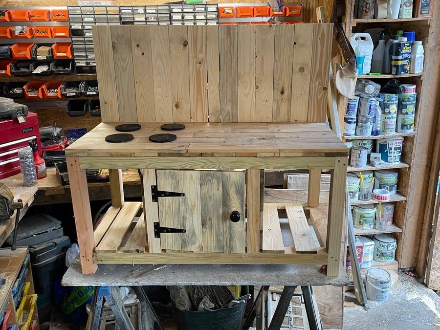 Personalised Mud Kitchen 