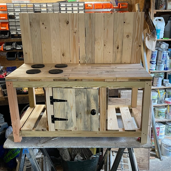 Personalised Mud Kitchen 