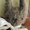 Sweet little Minnie mohair bunny rabbit 