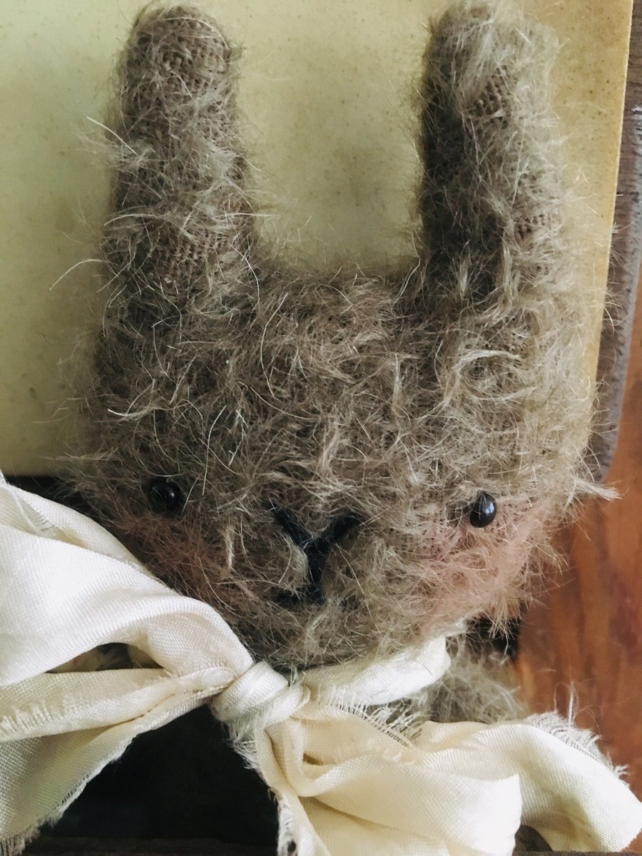 Sweet little Minnie mohair bunny rabbit 