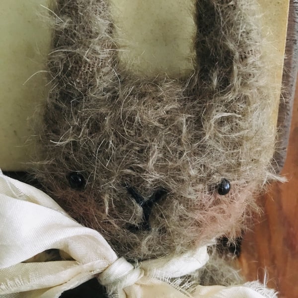 Sweet little Minnie mohair bunny rabbit 