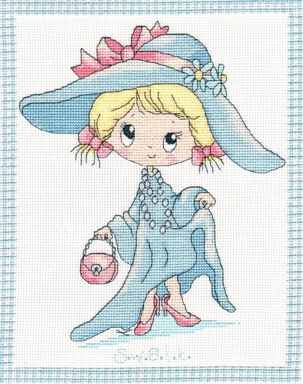SWALK - Little madam cross stitch kit