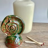 Ammonite Candle Snuffer 