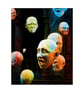 Archival Print of Iconic Kelvingrove Art Gallery Glasgow Head Sculpture mounted  - Image 3