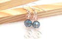 Faceted Crystal Glass Earring Collection 