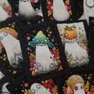 ghostober ghost - day 10 - deathcap ghostie 