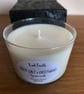 Soy wax candle, Rock Salt and Driftwood vegan friendly in a gift box. . - Image 4