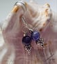 Designer AAA 5.65ct Tanzanite Sterling Silver Earrings  - Image 6