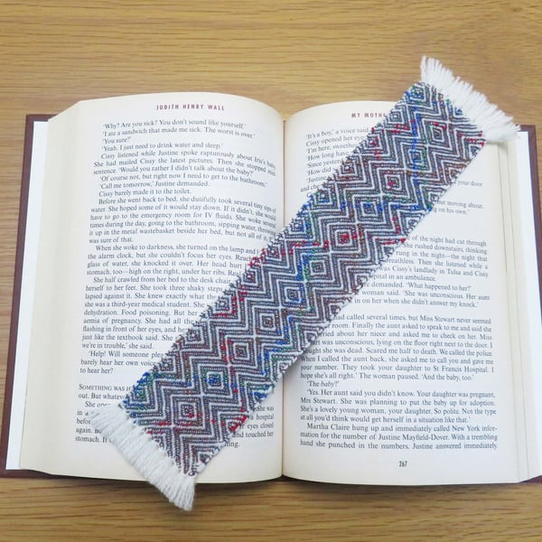 Unique Handwoven Bookmark