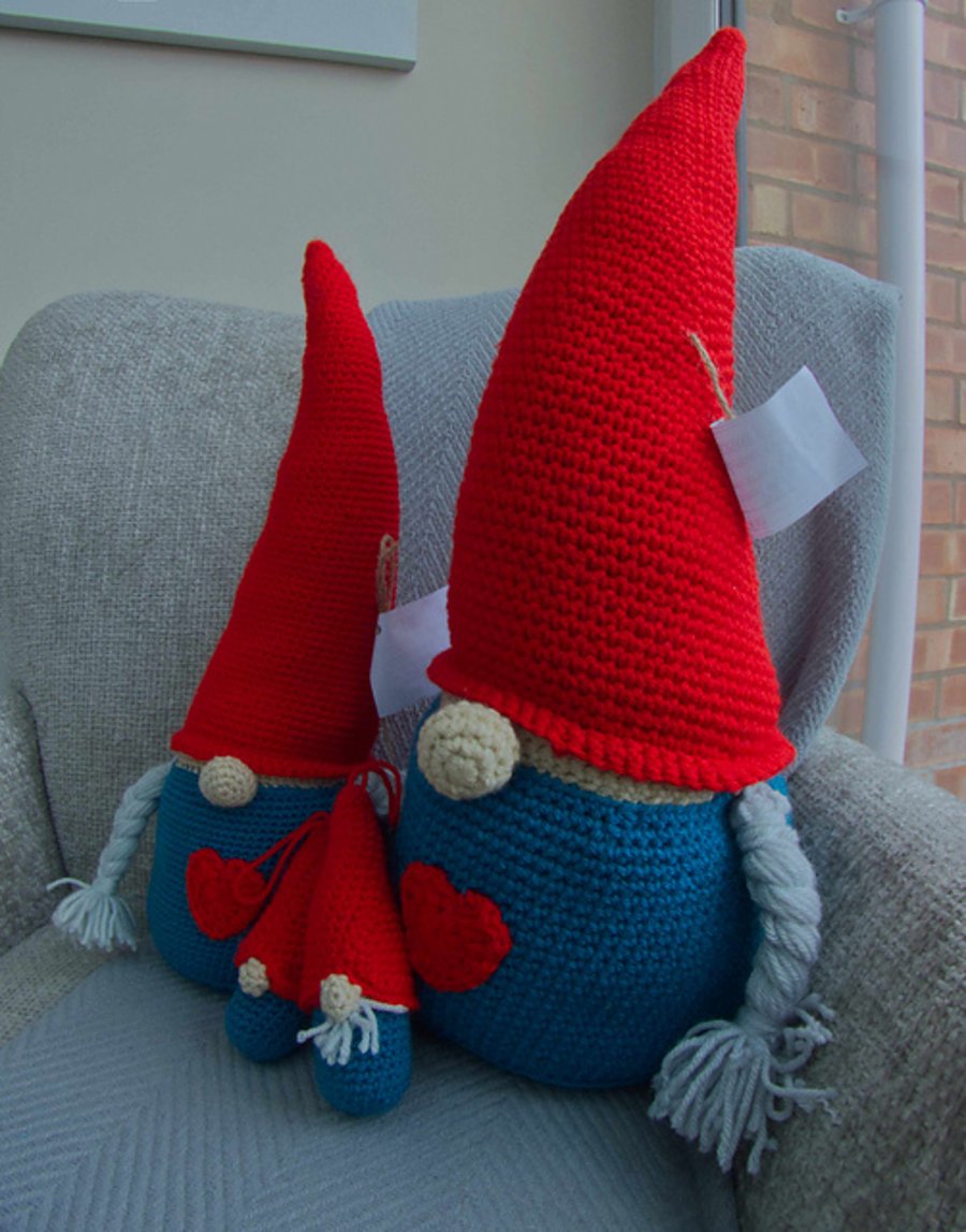 Mini Crochet Gnome 