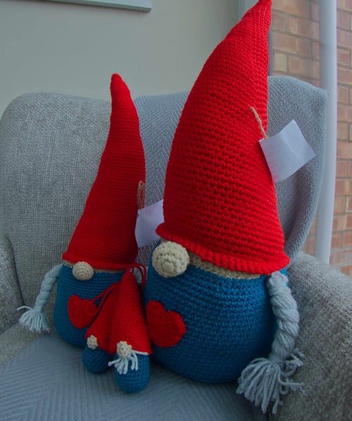 Medium Crochet Gnome