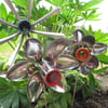 Metal Spoon & Spanner Socket Flowers (Set of 3)