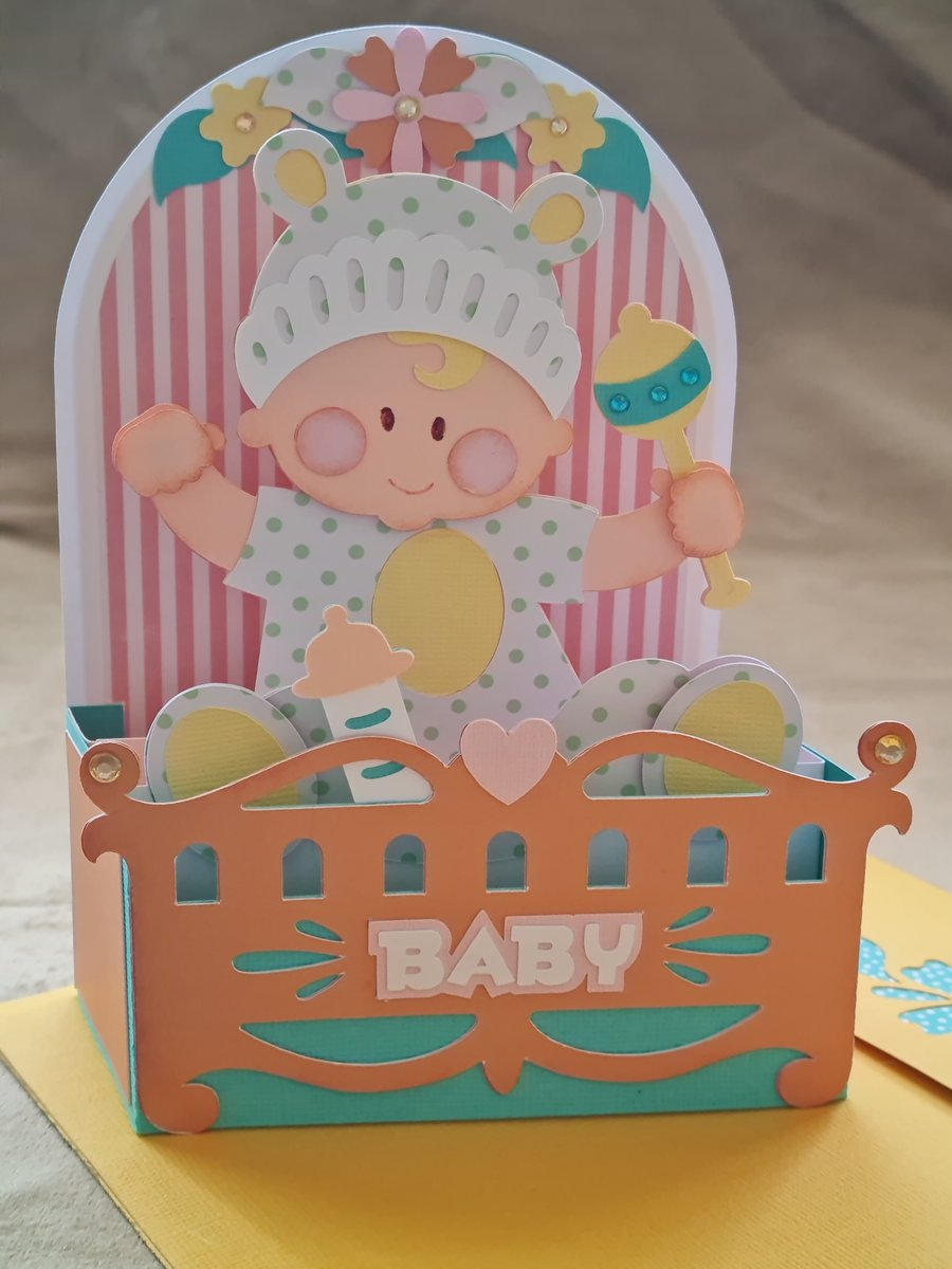 New Baby Box Card